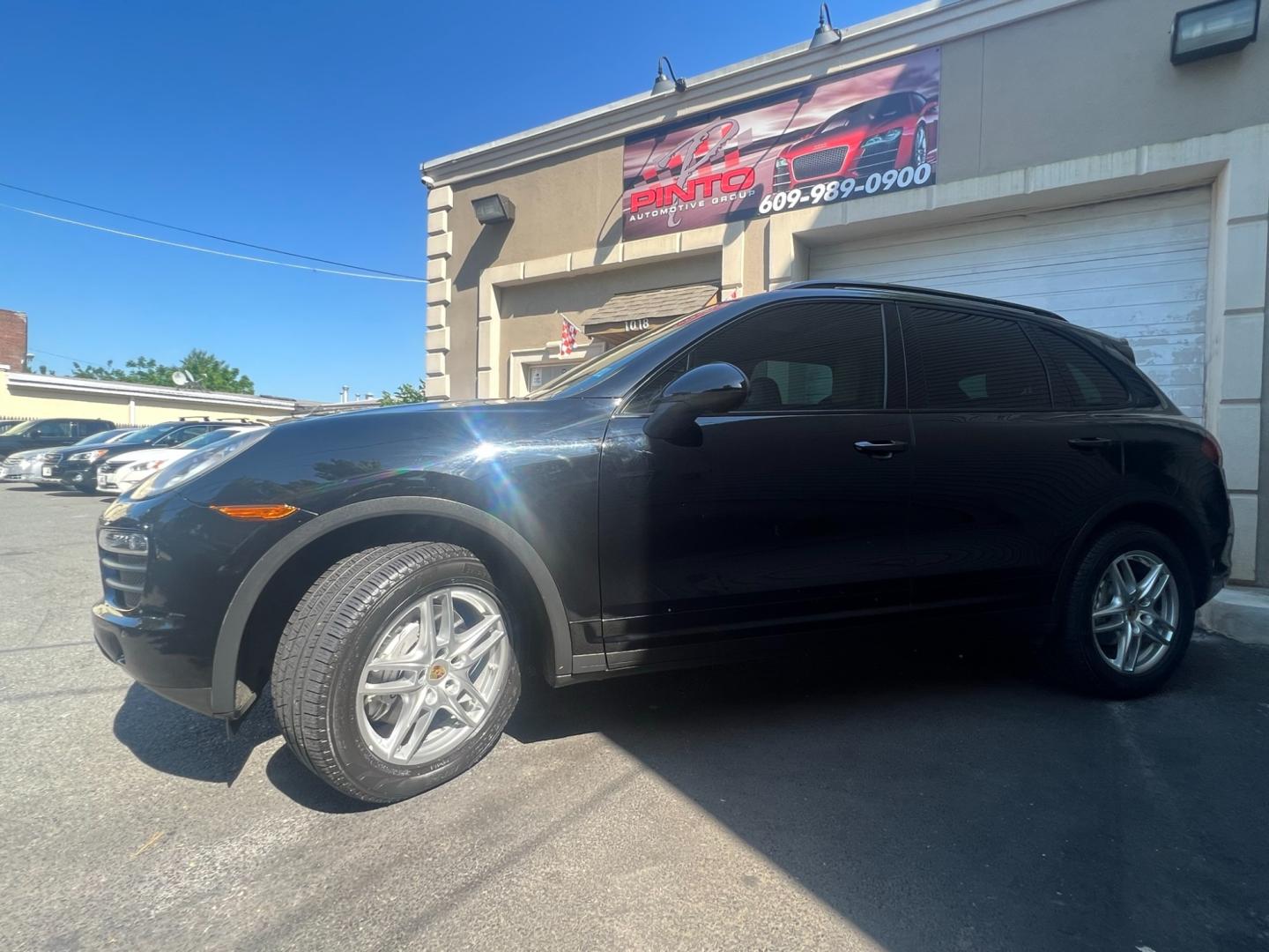 2014 BLACK /Black Leather Porsche Cayenne s (WP1AB2A20EL) with an 4.8L V8 DOHC 32V engine, 8 Speed Automatic transmission, located at 1018 Brunswick Ave, Trenton, NJ, 08638, (609) 989-0900, 40.240086, -74.748085 - This Porsche Cayenne is a super clean,well maintained black beauty! Always serviced and needs nothing. Please call Anthony to set up an appt. 609-273-5100 - Photo#14